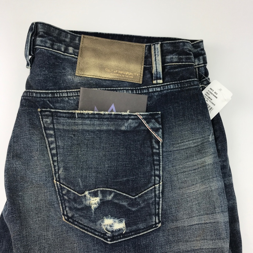 🔴SOLD Cult of Individuality Mens Rocker Moto Jean - Picture 8 of 8